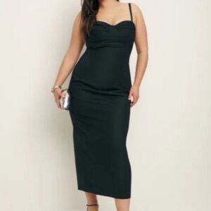 Reformation Stormi Dress in Black *NEW*